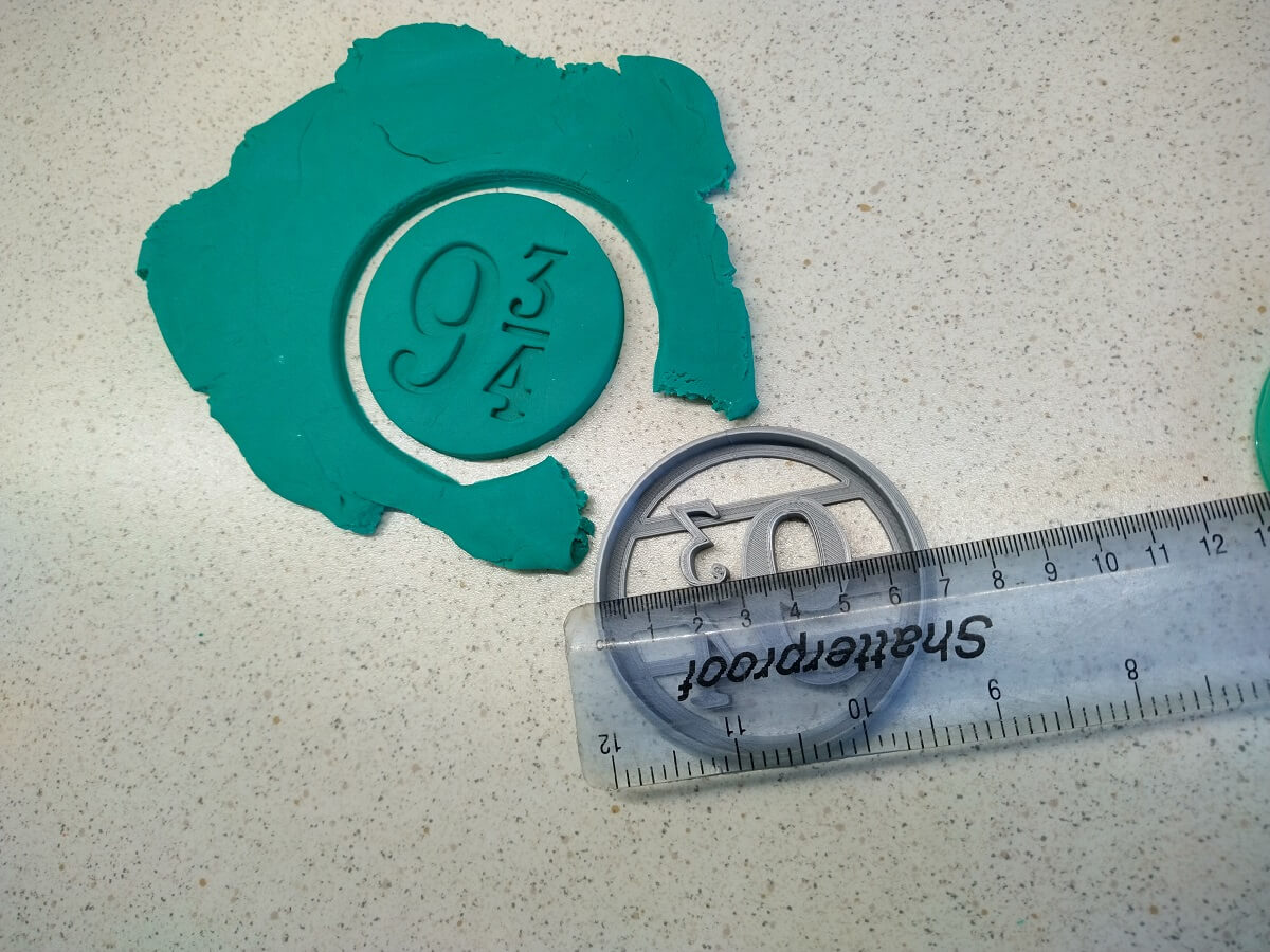 Harry Potter sütikiszúró forma - 9 3/4 - Image 3